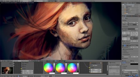 Рисование в Blender