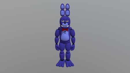 Unwithered Бонни 3d