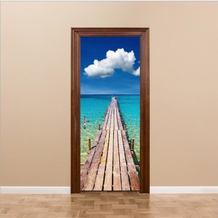 Дверь Aldo - бронза, рисунок - Лотос 3D 60x190