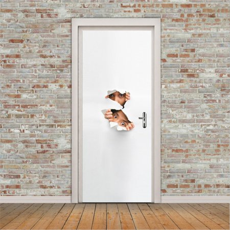 Наклейка на дверь