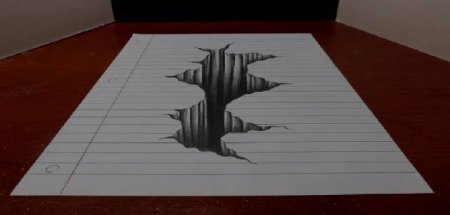 Иллюзии на листе бумаги