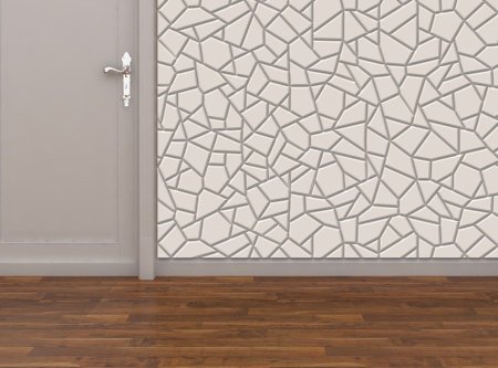 Декоративная панель из пластмассы