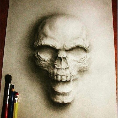 3d рисунки карандашом
