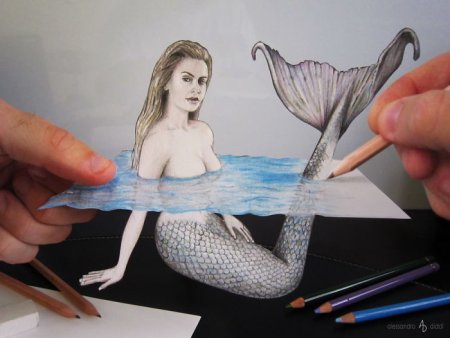 Реалистичные 3d рисунки