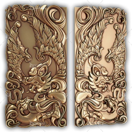 Резные нарды Кудринская резьба