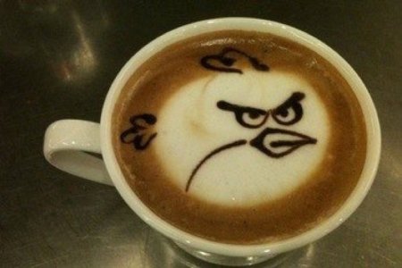 Кофе латте арт