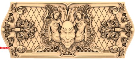 3д СТЛ модели нарды для ЧПУ по дереву