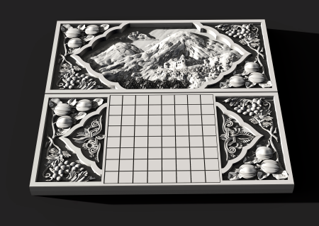 Нарды СТЛ модели