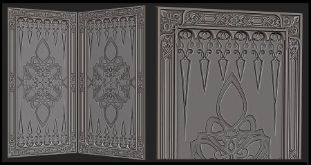 Нарды СТЛ для арткам