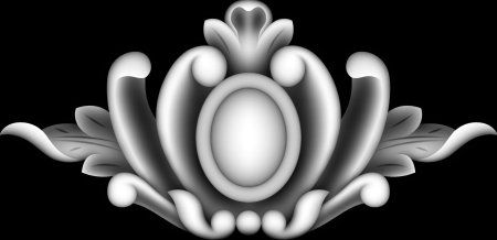 3d-изображение в градациях серого