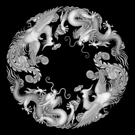 Орнамент карта высот