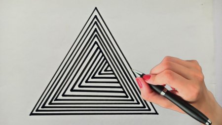 Нарисовать 3d треугольник