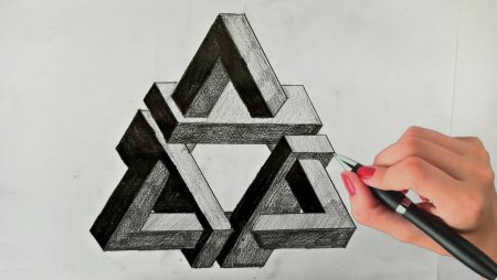 3d треугольник рисунок