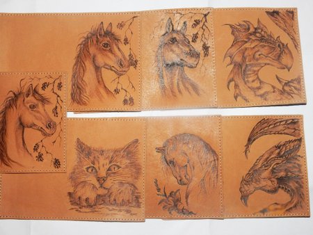 Нанесение рисунка на кожу