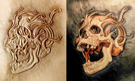 Кошелек с татуировкой