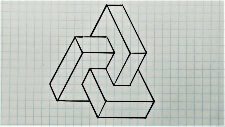 Геометрические фигуры по клеточкам сложные