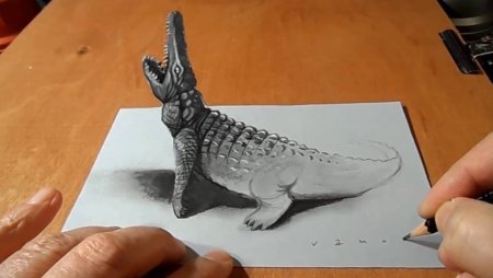 Объемные рисунки животных