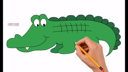 Крокодил из 3д ручки