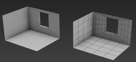 Квадрат в три д проекции