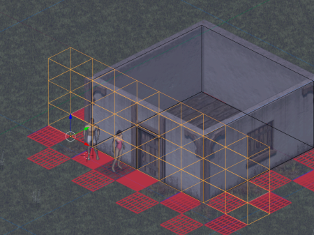 Blender 3d изометрическая сетка