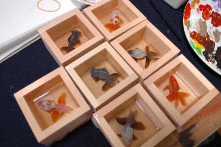 3д рыбки в эпоксидной смоле