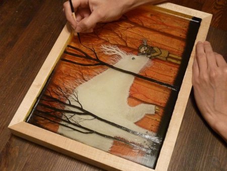 Рисунки эпоксидной смолой