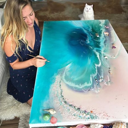 Эпоксидная смола узоры