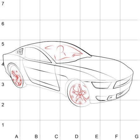 Объемные рисунки на автомобилях
