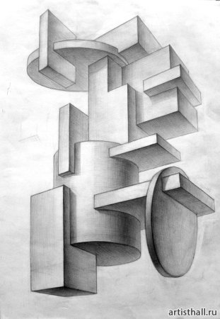 Невозможные фигуры квадрат