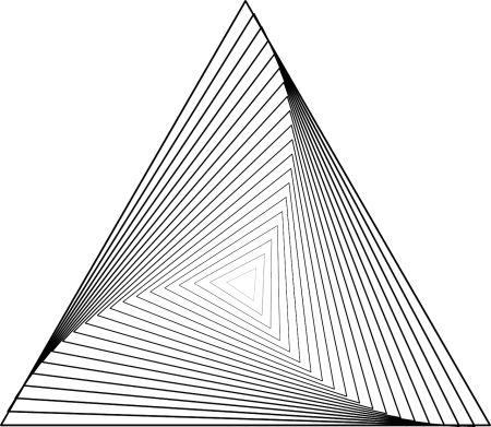 Необычные фигуры карандашом