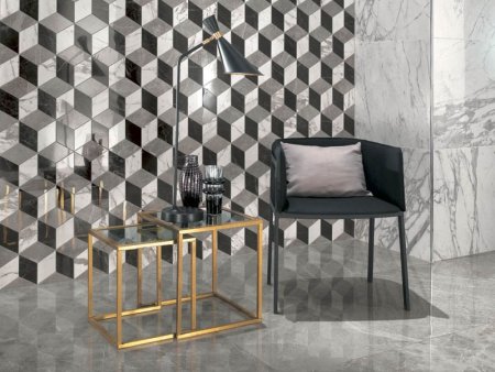 Керамогранит Atlas Concorde Marvel Mosaico Esagono Multicolor Cold