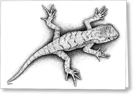 Геккон тату эскиз