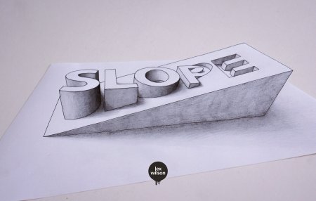 Объёмные рисунки карандашом