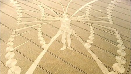 Рисунки на полях НЛО В России