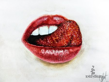 Картины нарисованные языком