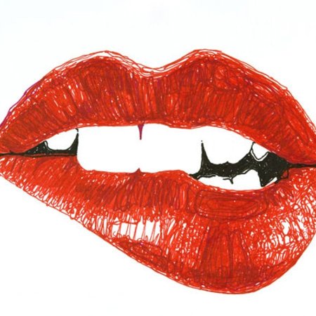 Губы рисовать