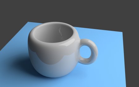 3d модель кружки