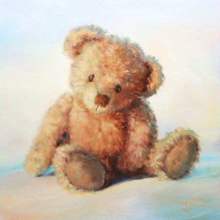 Плюшевые мишки в живописи