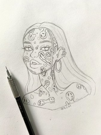Стили рисования в скетчбуке