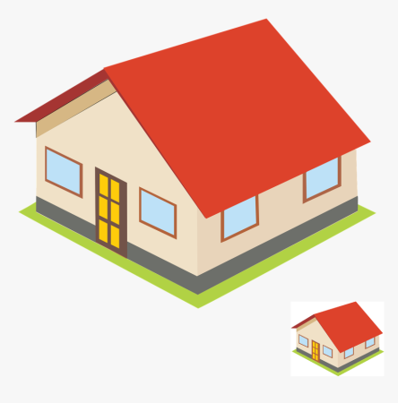 Дом схематично