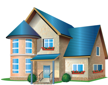 Иллюстрации разных домов для детей