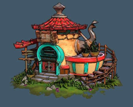 Стилизованный домик