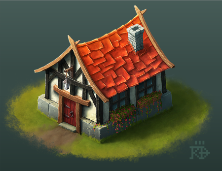 Стилизованный домик