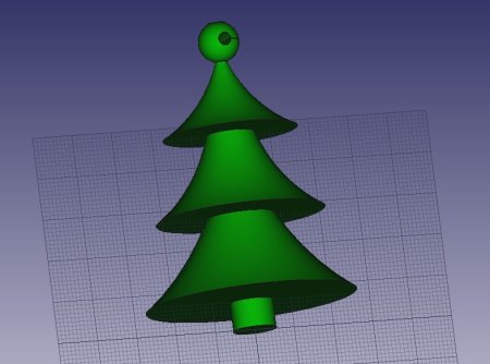 Елочка 3d модель