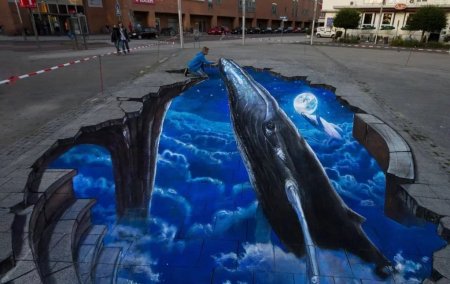 Уличные 3d-рисунки Николая Арндта