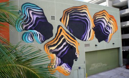 Иллюзия на стене