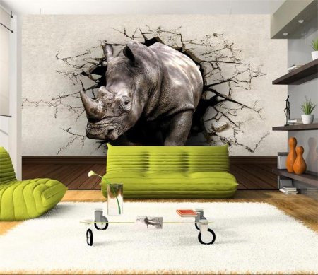 Креативные обои для стен