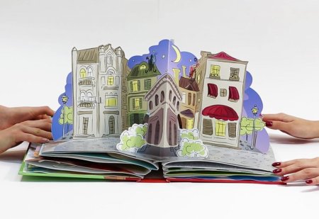 Книжка с объемными картинками своими руками