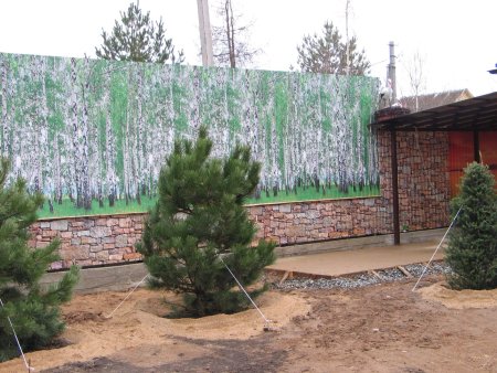 3д профлист для забора