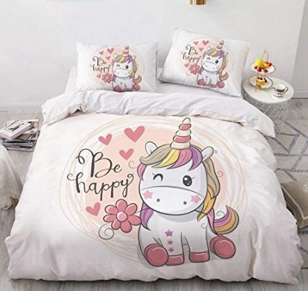 Постельное бельё с единорогом 1.5 unico